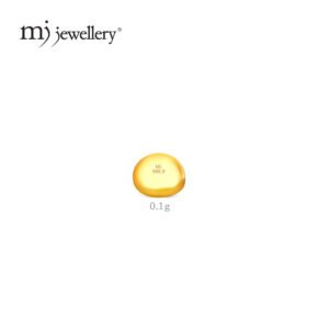 MJ Jewellery 999.924K Pure Gold Gold Bean – GB003 1
